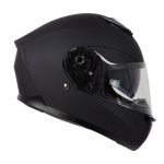 Milwaukee Helmets MPH9835DOT Sweeper Flat Black Advanced Motorcycle Full Face Helmet Biker w/ Drop Down Visor - Image 13
