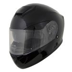 Milwaukee Helmets MPH9836DOT Sweeper Gloss Black DOT Approved Motorcycle Full Face Helmet Biker w/ Drop Down Visor - Image 8