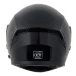 Milwaukee Helmets MPH9836DOT Sweeper Gloss Black DOT Approved Motorcycle Full Face Helmet Biker w/ Drop Down Visor - Image 11