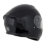 Milwaukee Helmets MPH9836DOT Sweeper Gloss Black DOT Approved Motorcycle Full Face Helmet Biker w/ Drop Down Visor - Image 12