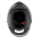 Milwaukee Helmets MPH9836DOT Sweeper Gloss Black DOT Approved Motorcycle Full Face Helmet Biker w/ Drop Down Visor - Image 15