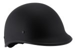 Milwaukee Performance Helmets MPH9860N Derby Novelty Matte Black Half Helmet - Image 9