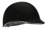 Milwaukee Performance Helmets MPH9861N Derby Novelty Glossy Black Half Helmet - Image 2