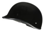 Milwaukee Performance Helmets MPH9861N Derby Novelty Glossy Black Half Helmet - Image 7
