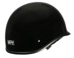 Milwaukee Performance Helmets MPH9861N Derby Novelty Glossy Black Half Helmet - Image 11