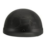 Milwaukee Helmets MPH9873N Novelty Gathering of Skulls Matte Black Half Helmet - Image 6