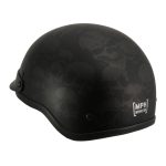 Milwaukee Helmets MPH9873N Novelty Gathering of Skulls Matte Black Half Helmet - Image 9