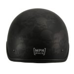 Milwaukee Helmets MPH9873N Novelty Gathering of Skulls Matte Black Half Helmet - Image 5
