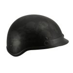 Milwaukee Helmets MPH9873N Novelty Gathering of Skulls Matte Black Half Helmet - Image 10