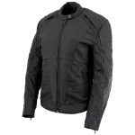 Milwaukee Leather SH1954 Women’s Black Textile Jacket with Stud and Wings Detailing - Image 9