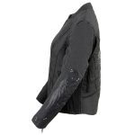 Milwaukee Leather MPL1954 Women’s ‘Studded Wings’ Black Textile Moto Jacket - Image 8