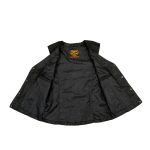Milwaukee Leather MPL1955 Ladies ‘Winged Embroidery’ Black and Purple Textile Vest - Image 4