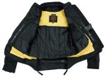 Milwaukee Leather Women’s Be Cool Black/Grey Textile Motorcycle Jacket w/ CE Armor – MPL22700 - Image 8