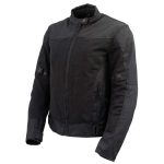Milwaukee Leather Women’s Shade Black Textile Motorcycle Jacket w/ CE Armor – MPL22706 - Image 8