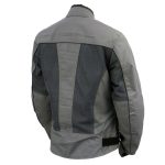 Milwaukee Leather Women’s Shade Black/Grey Textile Motorcycle Jacket w/ CE Armor – MPL22707 - Image 7