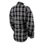 Milwaukee Leather MPL2600 Women’s Plaid Flannel Biker Shirt w/ CE Approved Armor – Reinforced w/ Aramid Fiber - Image 11