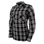 Milwaukee Leather MPL2600 Women’s Plaid Flannel Biker Shirt w/ CE Approved Armor – Reinforced w/ Aramid Fiber - Image 10