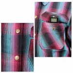 Milwaukee Leather MPL2603 Women’s Plaid Flannel Biker Shirt with CE Approved Armor – Reinforced w/ Aramid Fiber - Image 9