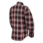 Milwaukee Leather MPL2604 Women’s Ember CE Armored Plaid Flannel Biker Shirt – Reinforced w/ Aramid Fiber - Image 9