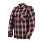 Milwaukee Leather MPL2604 Women’s Ember CE Armored Plaid Flannel Biker Shirt – Reinforced w/ Aramid Fiber - Image 10