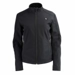Nexgen Heat MPL2760SET Women’s Black Soft Shell Zipper Front Heated Jacket Powered By Rechargeable 10000mAh Battery Pack - Image 8