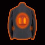 Nexgen Heat MPL2760SET Women’s Black Soft Shell Zipper Front Heated Jacket Powered By Rechargeable 10000mAh Battery Pack - Image 4