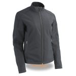 Milwaukee Leather MPL2763 Women’s Black Waterproof Lightweight Soft Shell Jacket