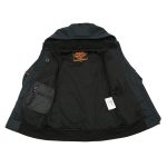 Milwaukee Leather MPL2764 Women’s Black Soft Shell Armored Motorcycle Racing Style Jacket with Hoodie - Image 5