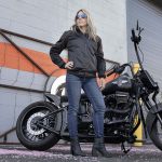 Milwaukee Leather MPL2764 Women’s Black Soft Shell Armored Motorcycle Racing Style Jacket with Hoodie - Image 9