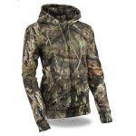 Milwaukee Leather MPL2777 Women’s Mossy Oak Camouflage Hoodie with Zipper Front