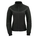 Milwaukee Leather MPL2780 Women’s Black Textile and Fleece Combo Jacket - Image 4