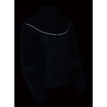 Milwaukee Leather MPL2780 Women’s Black Textile and Fleece Combo Jacket - Image 12