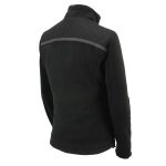Milwaukee Leather MPL2784 Women’s Black Micro Fleece Jacket with Reflective Stripes - Image 2