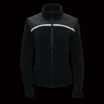 Milwaukee Leather MPL2784 Women’s Black Micro Fleece Jacket with Reflective Stripes - Image 9