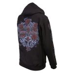 Milwaukee Leather MPLH228000 Women’s Black Hoodie Sweatshirt with Live, Love, Ride and Roses Artwork Print - Image 44