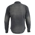 Milwaukee Leather MPM1620 Men’s Black Flannel Biker Shirt w/ CE Approved Armor – Reinforced w/ Aramid Fibers - Image 8