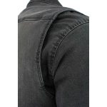 Milwaukee Leather MPM1620 Men’s Black Flannel Biker Shirt w/ CE Approved Armor – Reinforced w/ Aramid Fibers - Image 10