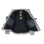 Milwaukee Leather MPM1621 Men’s Grey CE Armored Long Sleeve Motorcycle Riders Shirt w/ Reinforced w/ Aramid Fibers - Image 13