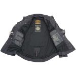 Milwaukee Leather MPM1622 Men’s Black Armored Denim Long Sleeve Shirt Reinforced w/ Aramid Fibers - Image 8