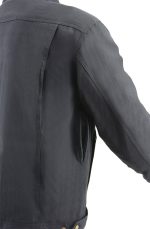 Milwaukee Leather MPM1623 Men’s Black CE Armored Long Sleeve Biker Shirt Jacket Reinforced w/ Aramid Fibers - Image 10