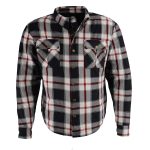 Milwaukee Leather MPM1625 Men’s Plaid Flannel Biker Shirt with CE Approved Armor – Reinforced w/ Aramid Fibers - Image 12