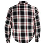 Milwaukee Leather MPM1625 Men’s Plaid Flannel Biker Shirt with CE Approved Armor – Reinforced w/ Aramid Fibers - Image 11