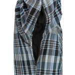 Milwaukee Leather MPM1626 Men’s Plaid Flannel Biker Shirt with CE Approved Armor – Reinforced w/ Aramid Fiber - Image 9