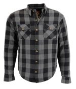 Milwaukee Leather MPM1630 Men’s Plaid Flannel Biker Shirt w/ CE Armor – Reinforced w/ Aramid Fibers - Image 15
