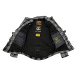 Milwaukee Leather MPM1630 Men’s Plaid Flannel Biker Shirt w/ CE Armor – Reinforced w/ Aramid Fibers - Image 13