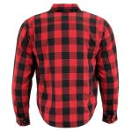 Milwaukee Leather MPM1631 Men’s Plaid Flannel Biker Shirt with CE Approved Armor – Reinforced w/ Aramid Fiber - Image 12