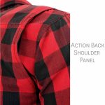 Milwaukee Leather MPM1631 Men’s Plaid Flannel Biker Shirt with CE Approved Armor – Reinforced w/ Aramid Fiber - Image 9