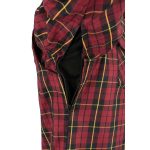 Milwaukee Leather MPM1632 Men’s Plaid Flannel Biker Shirt with CE Approved Armor – Reinforced w/ Aramid Fiber - Image 10