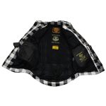 Milwaukee Leather MPM1633 Men’s Plaid Flannel Biker Shirt with CE Approved Armor – Reinforced w/ Aramid Fiber - Image 8