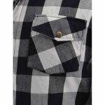 Milwaukee Leather MPM1633 Men’s Plaid Flannel Biker Shirt with CE Approved Armor – Reinforced w/ Aramid Fiber - Image 12
